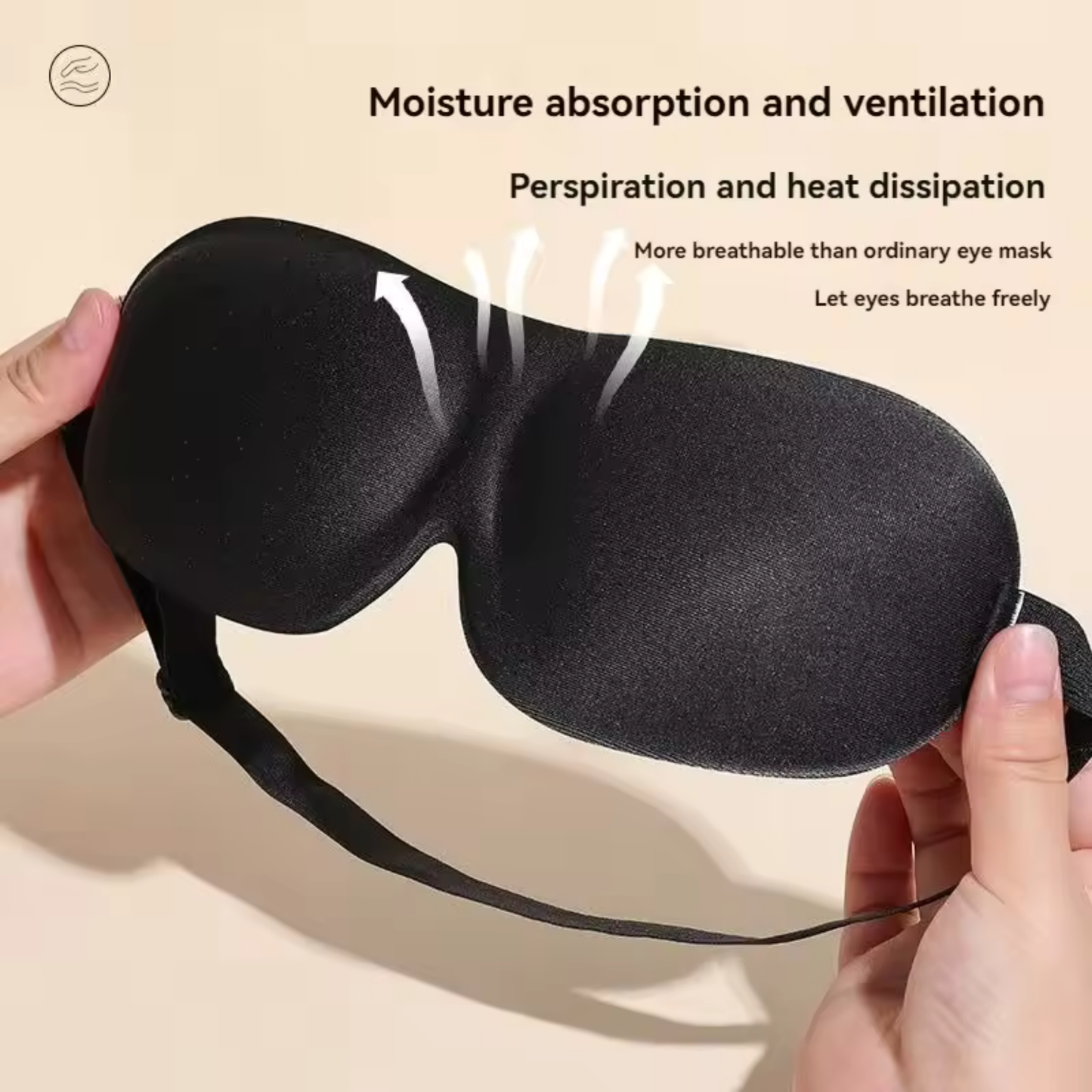 3D Blackout Eye Mask for Better Rest