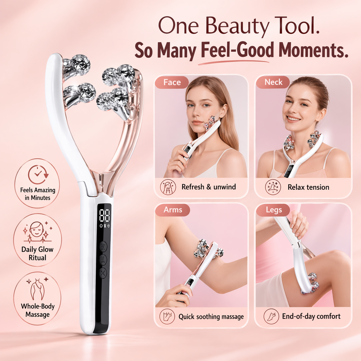 V-Face Roller Massager