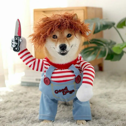 🎃 Spooky & Adorable: Halloween Dog Costume 🎃