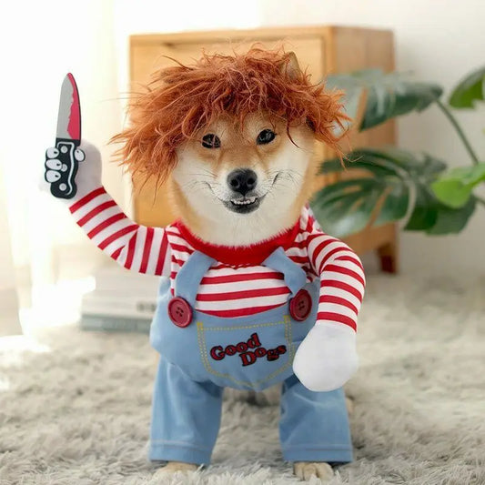 🎃 Spooky & Adorable: Halloween Dog Costume 🎃