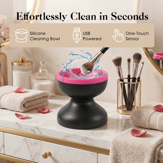 💖 GlowClean™ Automatic Makeup Brush Cleaner