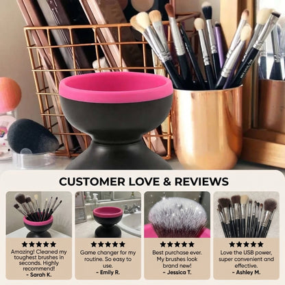 💖 GlowClean™ Automatic Makeup Brush Cleaner