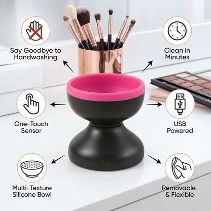 💖 GlowClean™ Automatic Makeup Brush Cleaner